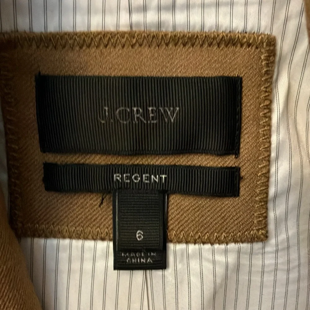 J Crew Wool Flannel Regent Blazer - Picture 2 of 7